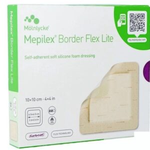 Mepilex Border Flex Lite 10cm* 10cm 1szt